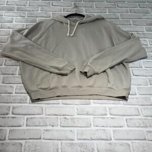 Camp Brand Goods L Organic Cotton‎ Soft Fleece Hooded Sweat Shirt